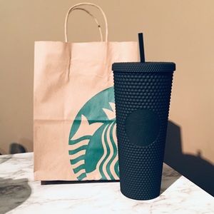 Starbucks Matte Black Spiked Venti